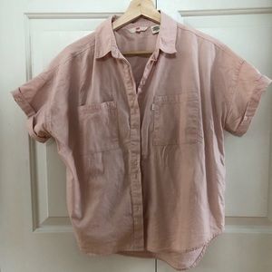 Levi’s pink blouse